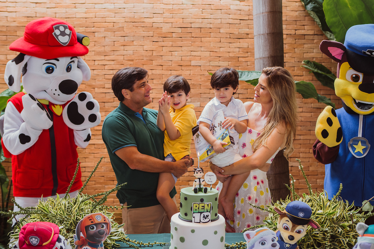 Juliano, Joao Guilherme, Joaquim e Duda Amorim