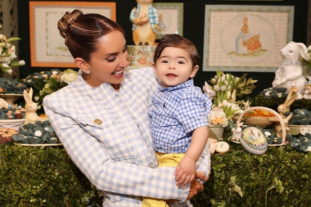 Lelê Saddi celebra o filho, Francisco