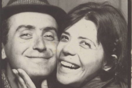 Imagem preto e branco de Vladimir e Clarice Herzog