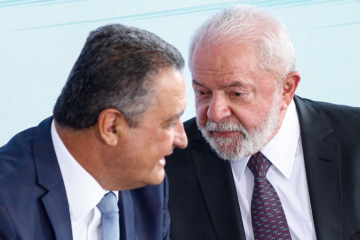 Presidente Lula e Rui Costa - Metrópoles