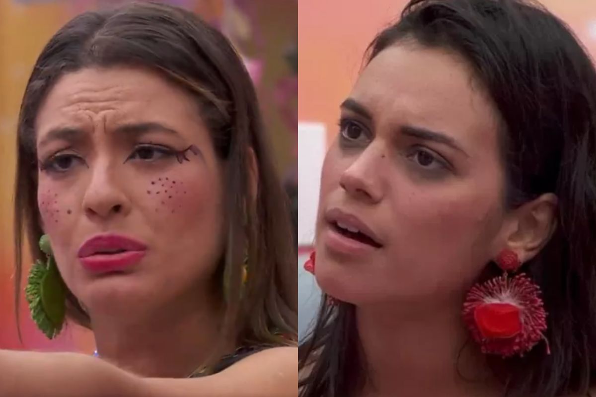 Montagem colorida de Beatriz e Alane BBB24 - Metrópoles