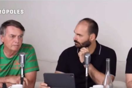 imagem colorida live bolsonaro repercute embate musk e moraes