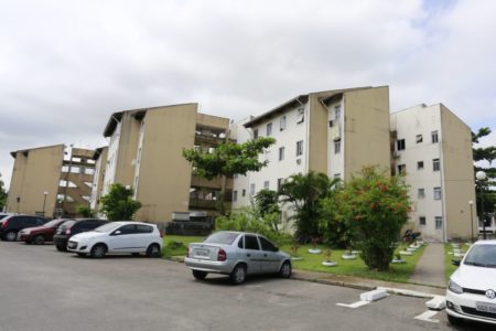Prédios do conjunto habitacional