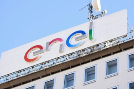 Logo da Enel; conta de luz