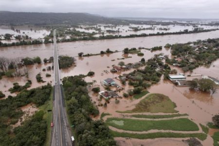 Município do Rio Grande do Sul alagado Concurso Nacional Unificado - Metrópoles