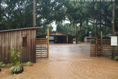 Municípios alagados em Santa Catarina - Metrópoles