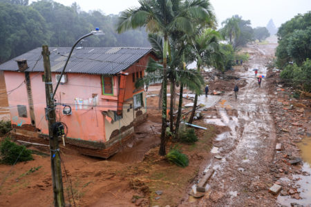 Fotos gerais enchente em Porto Alegre - Rio Grande do Sul