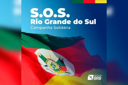 Arte colorida da bandeira do Rio Grande do Sul - Metrópoles