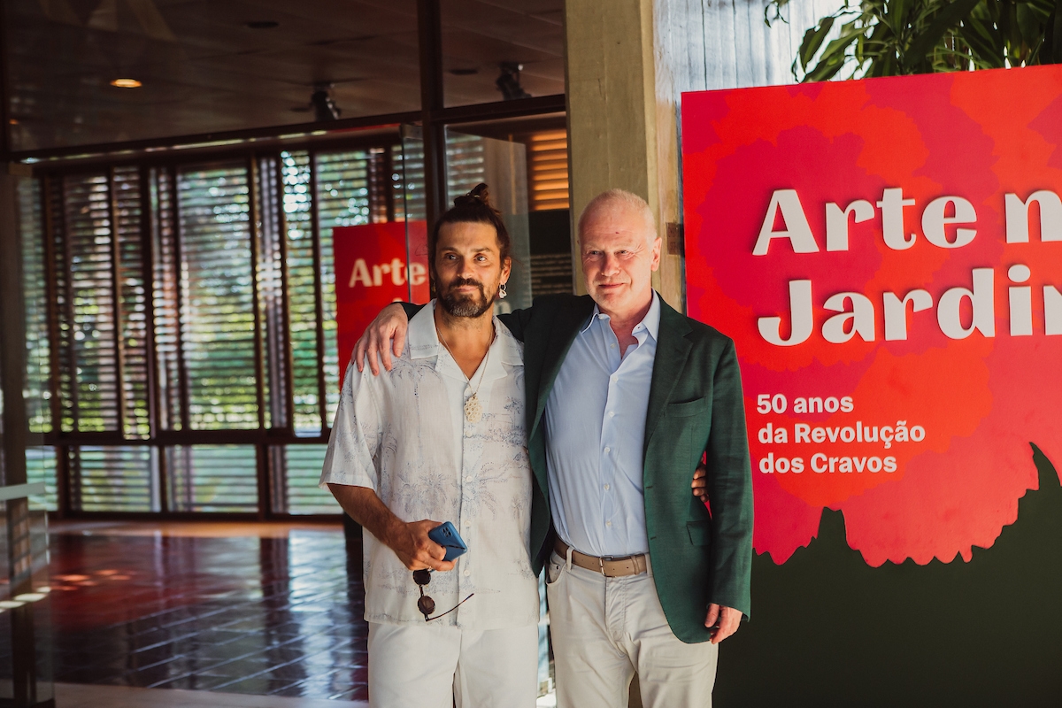 Marcio Carvalho e Benjamin Weil
