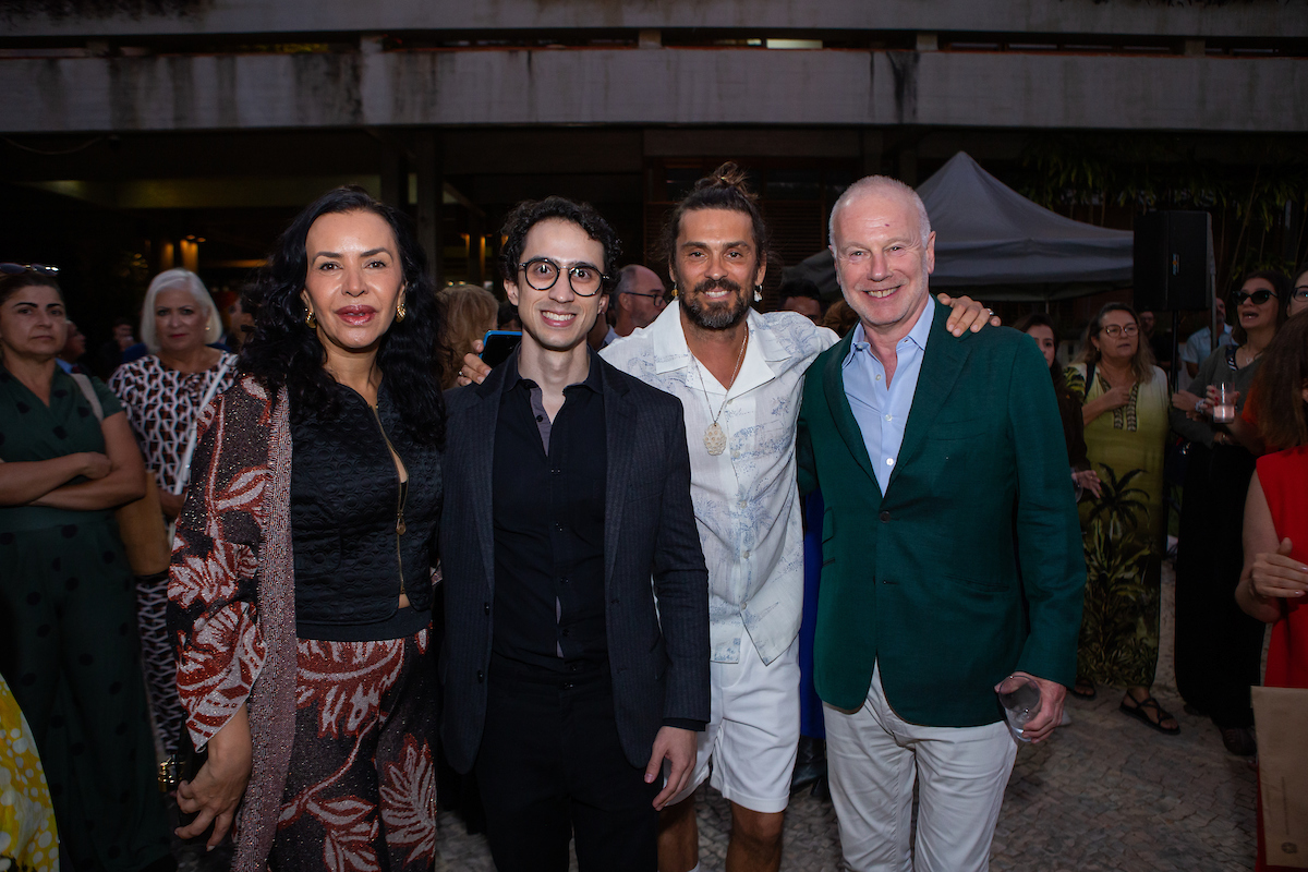 Claudia Meireles, Marcelo Jorge, Marcio Carvalho e Benjamin Weil