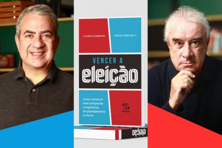 Foto colorida da capa do livro Vencer a Eleição - Metrópoles