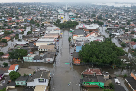 Situação de Canoas após as tempestades no Rio Grande do Sul RS - Metrópoles