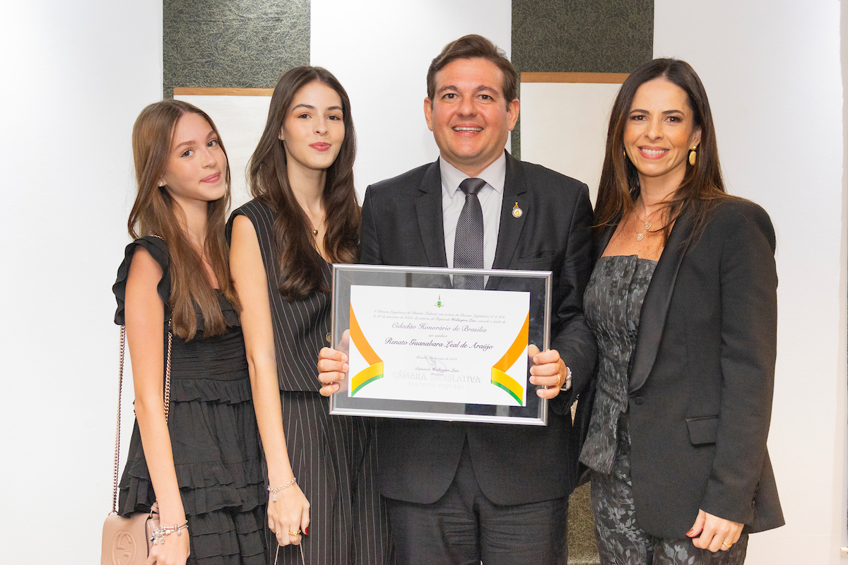 Outorga de Título de Cidadão Honorário para o desembargador Renato Guanabara Leal - Metrópoles