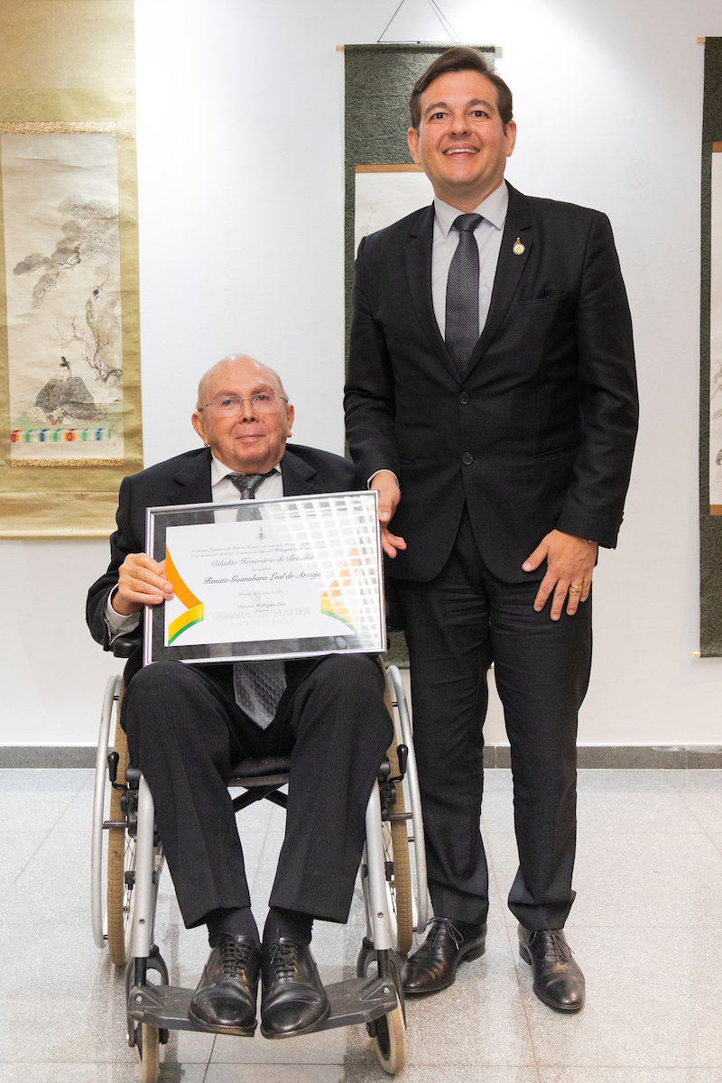 Outorga de Título de Cidadão Honorário para o desembargador Renato Guanabara Leal - Metrópoles