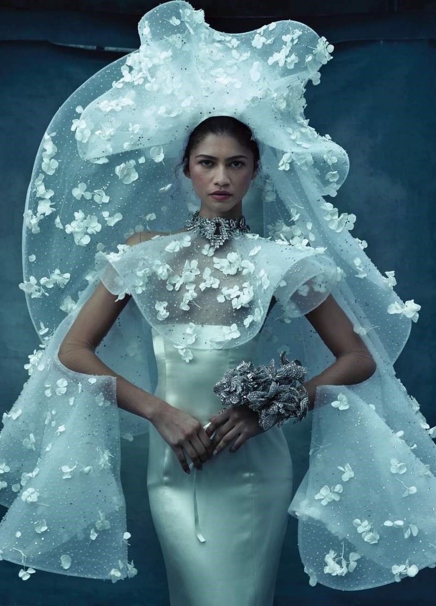 Zendaya para a vogue, fotografada por annie leibovitz - metrópoles