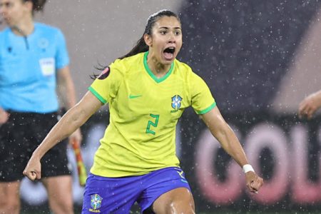 Imagem colorida de Antonia Silva, do Real Madrid e da Seleção Brasileira- Metrópoles