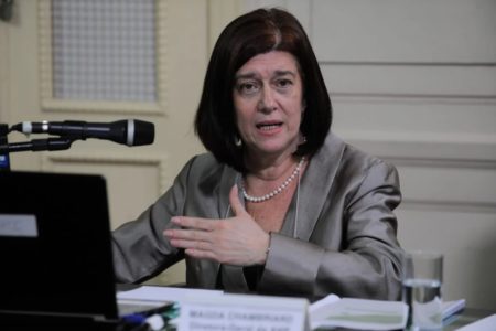 Imagem colorida de Magda Chambriard, nova presidente da Petrobras - Metrópoles