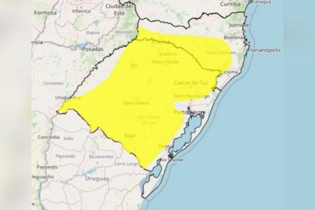 imagem colorida risco geada rs