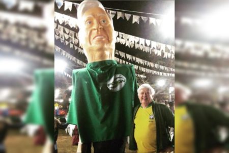 Ismael Leite Xavier Júnior, 80 anos, dono e fundador do Colégio Pódion.