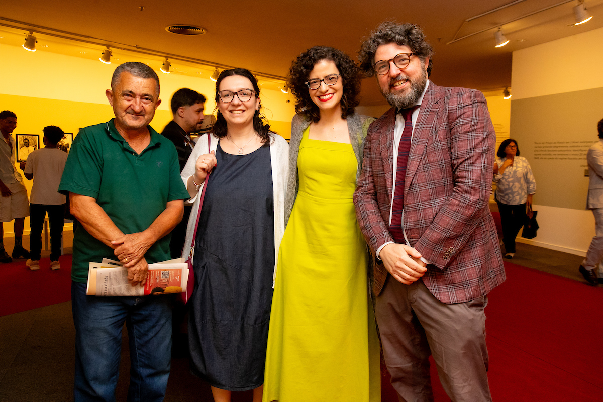 Francisco Joaquim de Carvalho, Elisa Alberani, Ana Clara Medeiros e Vicenzo Russo