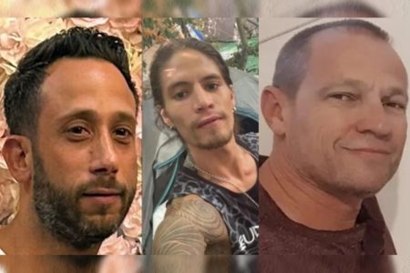Corpos encontrados por militares de Israel