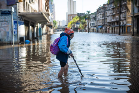 Guaiba - Porto alegre enchentes no rio grande do sul - Metrópoles
