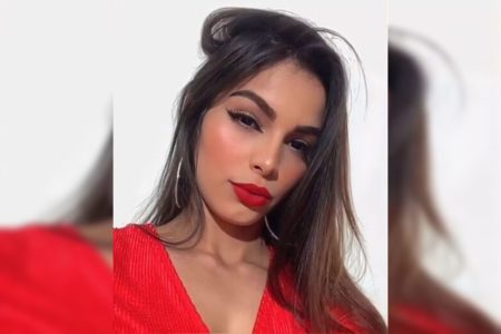 Imagem colorida de Isabelly Ferreira Moro, atacada com soda cáustica no Paraná - Metrópoles