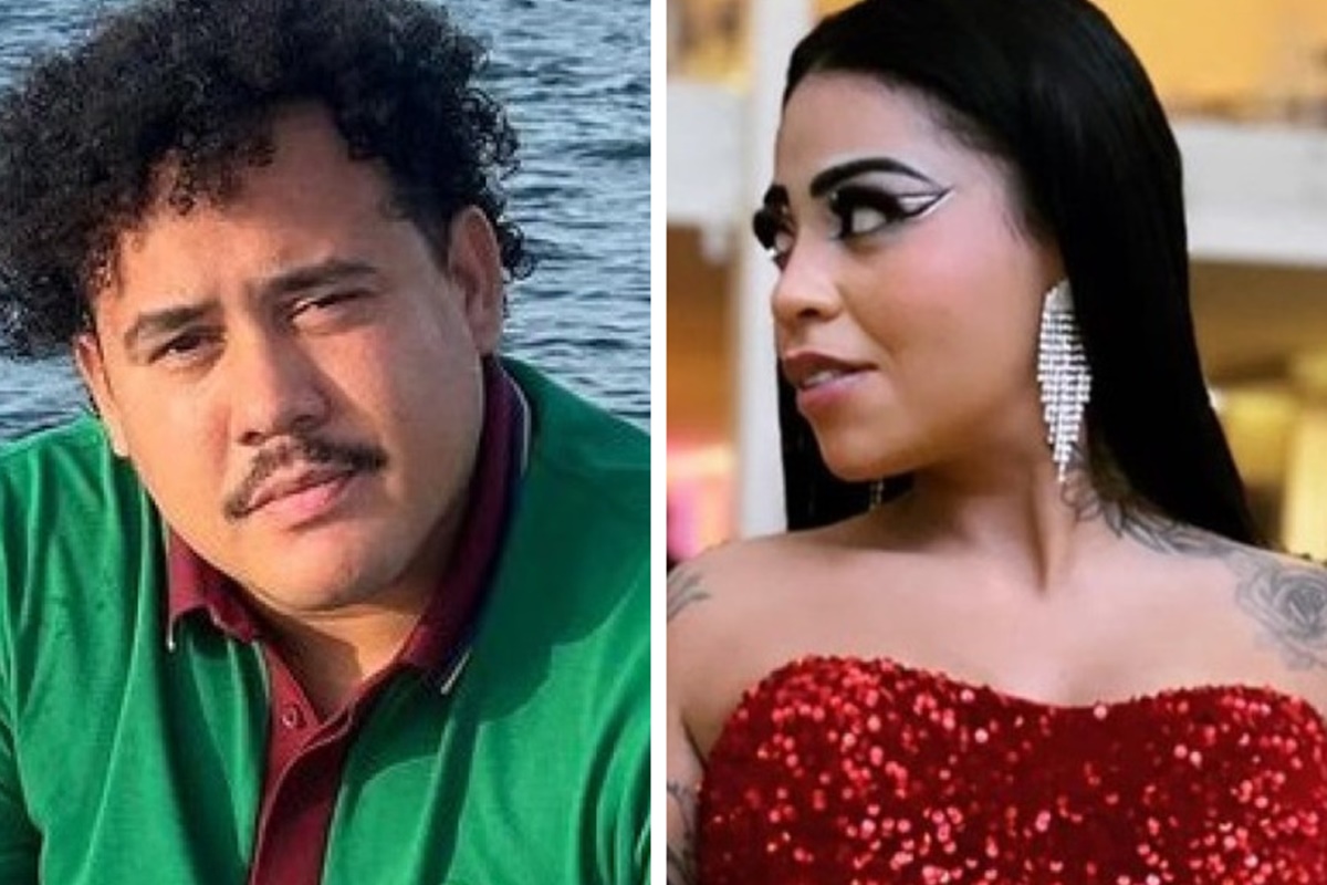 Montagem feita a partir de fotos das redes sociais de Lucas Buda e Nina Capelly - Metrópoles
