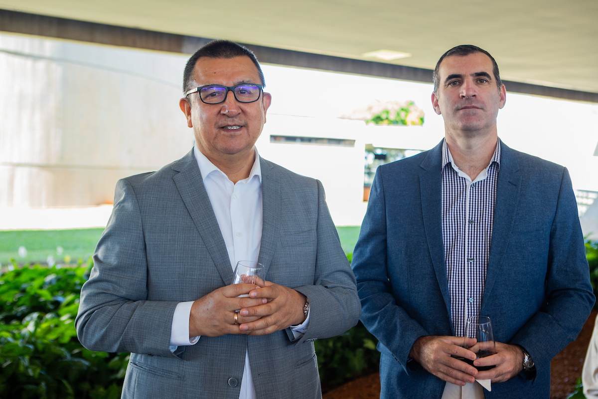 Antonio Huaman e Luiz Cactio