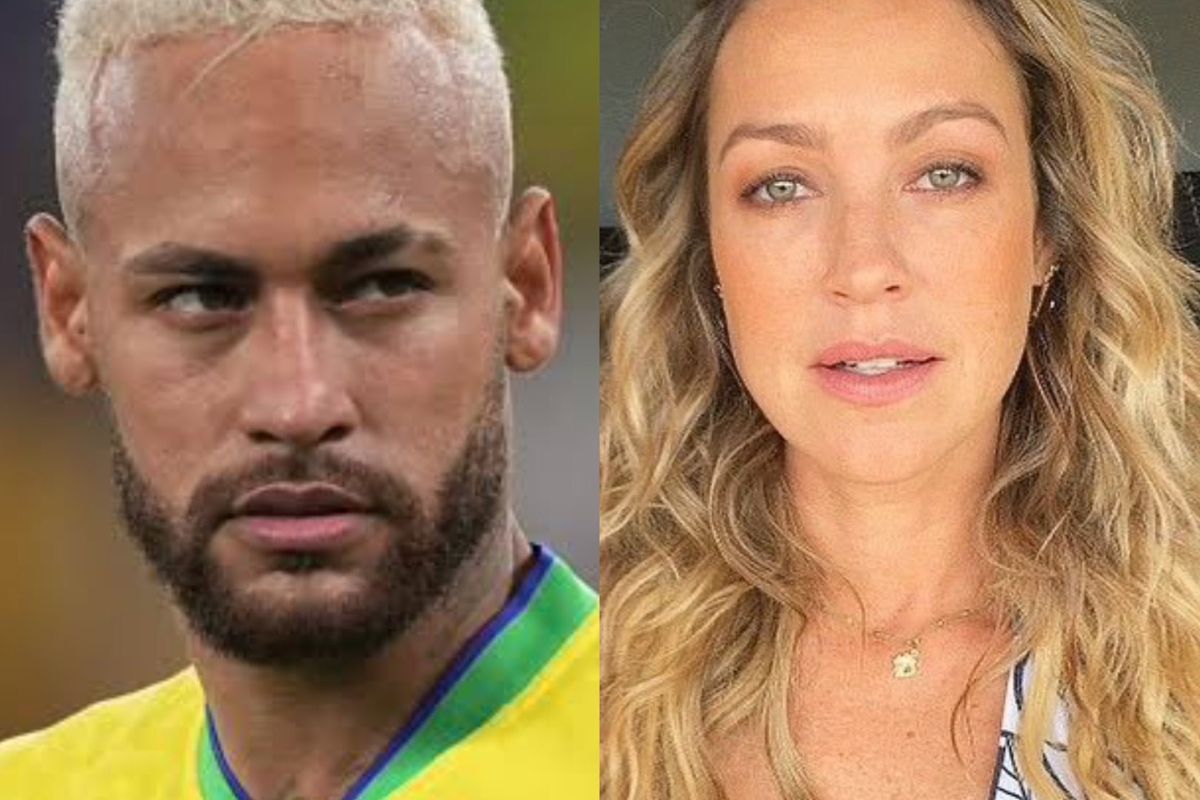 Montagem colorida de Neymar e Luana Piovani - Metrópoles