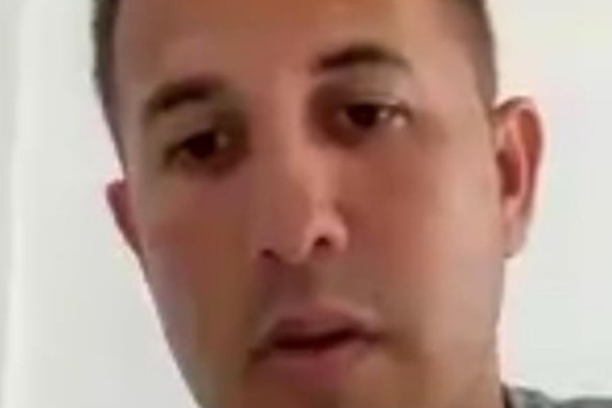 Foto colorida de fuzileiro naval acusado de ameaçar Alexandre de Moraes - Metrópoles