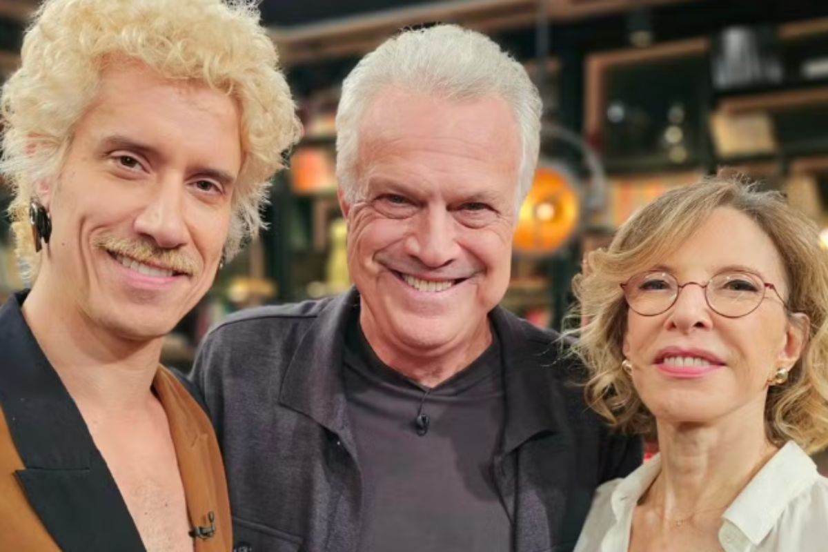 Theodoro Cochrane, Pedro Bial e Marília Gabriela