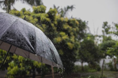 frente fria chuva