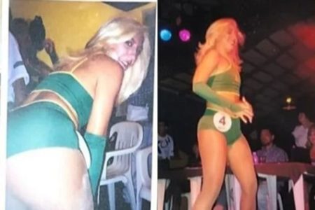 Montagem com fotos coloridas de Cleusimar Cardoso, mãe de Djidja Cardoso - Metrópoles
