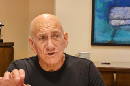 Ehud Olmert, ex-primeiro-ministro de Israel