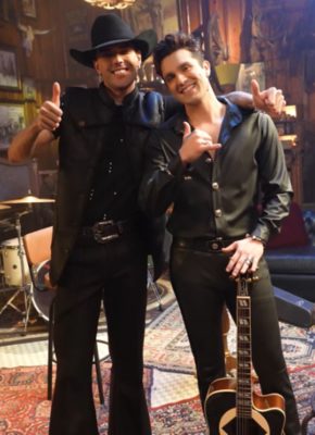 Foto colorida de Luan Pereira e Luan Santana - Metrópoles
