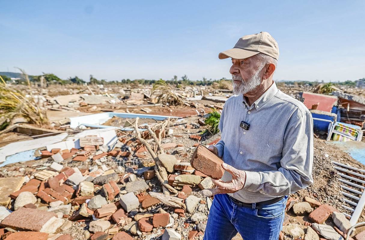 Presidente Lula visita ao bairro de Passo de Estrela, em Cruzeiro do Sul (RS) -- Metrópoles