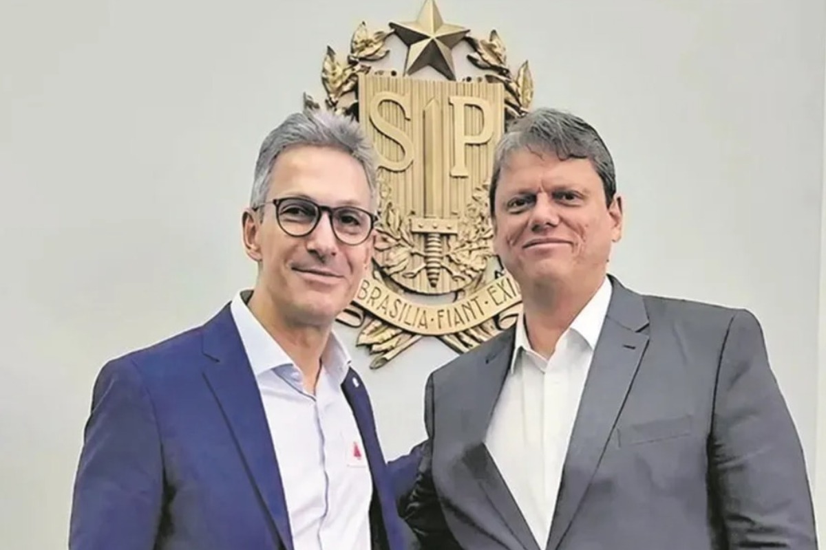 Romeu Zema e Tarcísio de Freitas