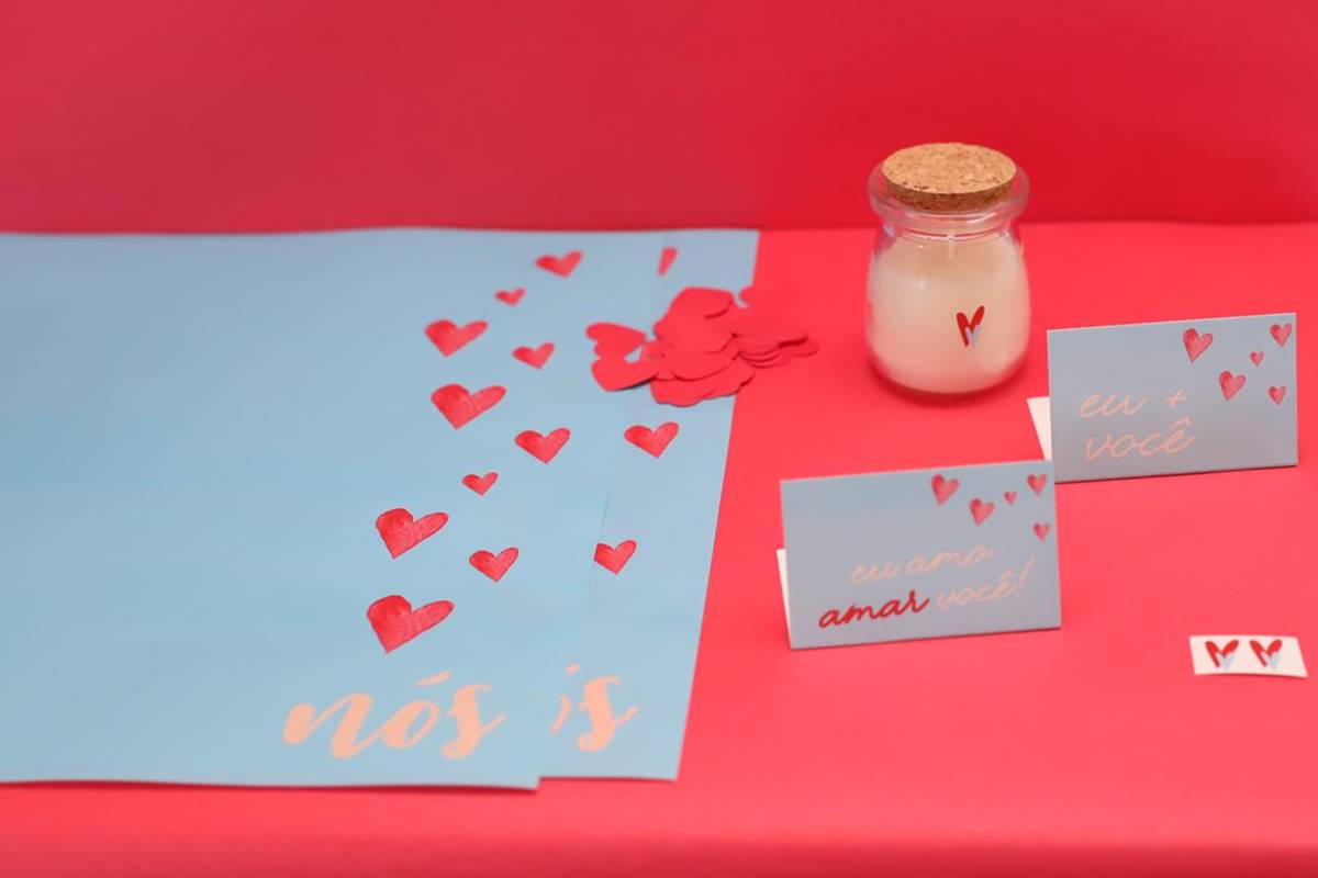 Jogo americano para montar uma mesa posta personalizada