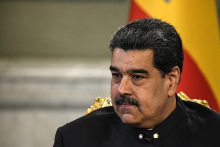 Imagem colorida mostra Nicolás Maduro, presidente da Venezuela - Metrópoles