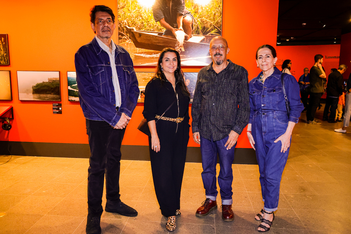 Lançamento da exposição Hiromi Nagakura até a Amazônia com Ailton Krenak