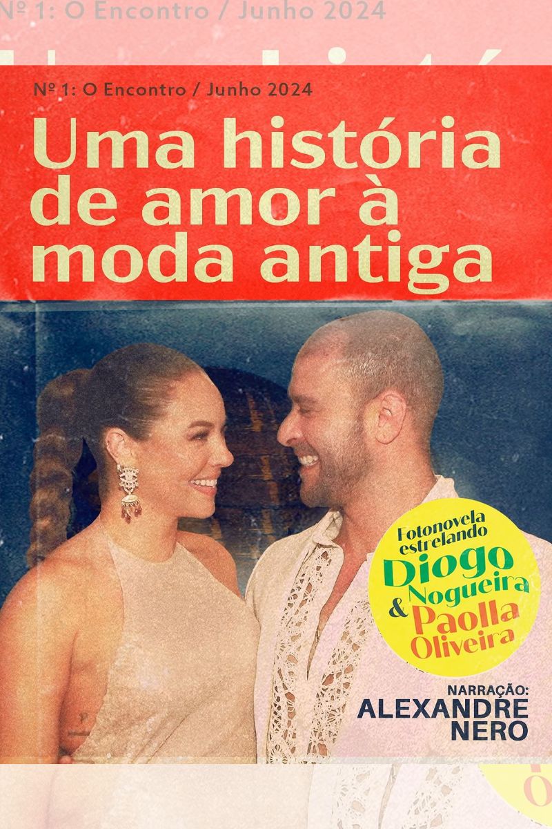 Diogo Nogueira e Paola Oliveira