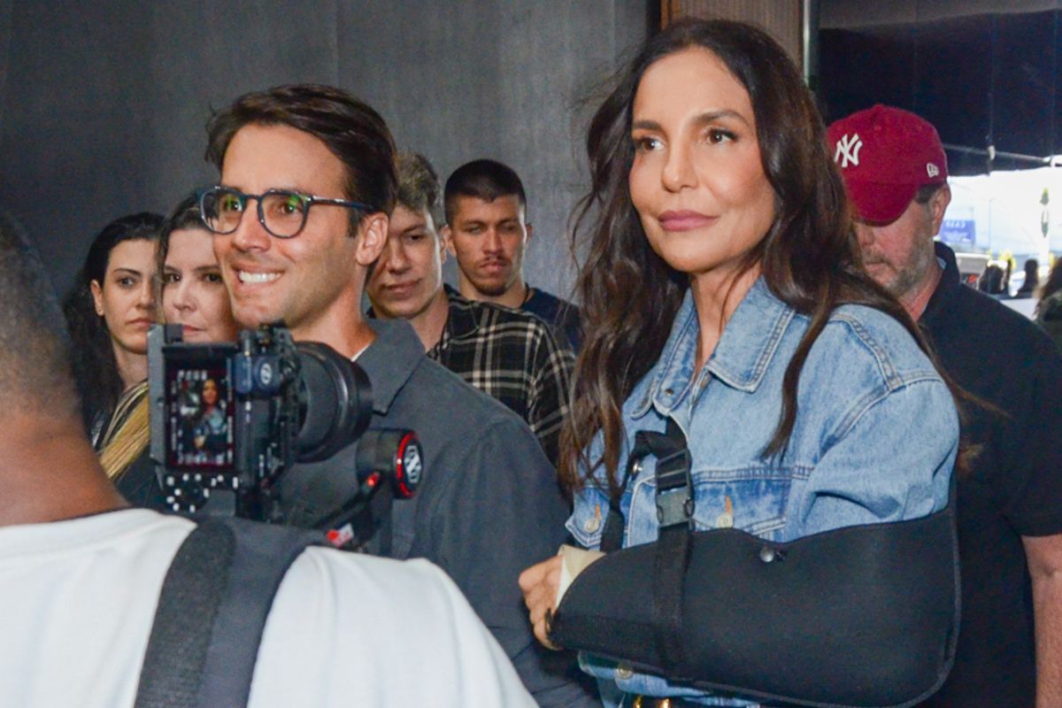 Foto colorida de Marcelo Candy e Ivete Sangalo - Metrópoles