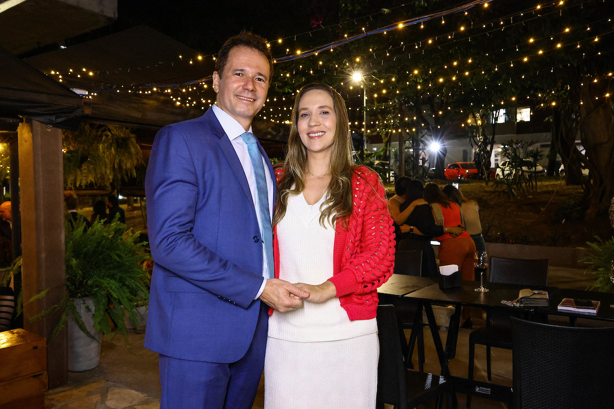 Ricardo Villafane e Clarisse Siqueira