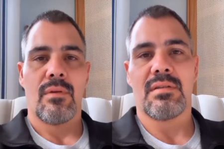 Montagem colorida de Juliano Cazarré - Metrópoles