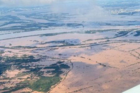 Foto colorida de imagens aéreas em Canoas - Metrópoles