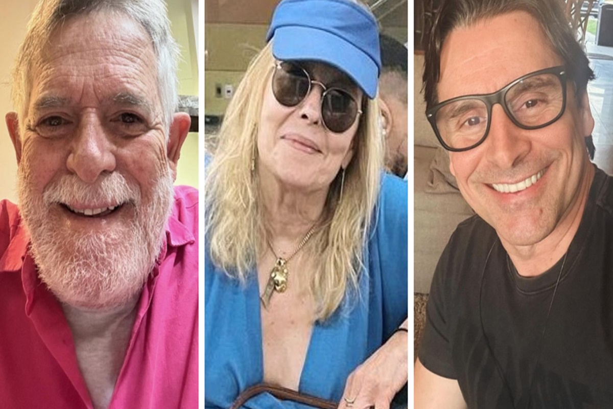Montagem feita a partir de fotos das redes sociais de José de Abreu, Maria Zilda e Murilo Rosa - Metrópoles