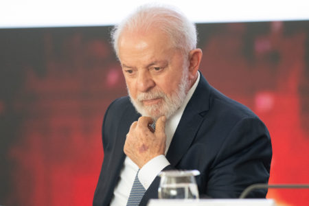 Presidente da Repúplica Luiz Inácio Lula da Silva durante agenda de governo - Metrópoles