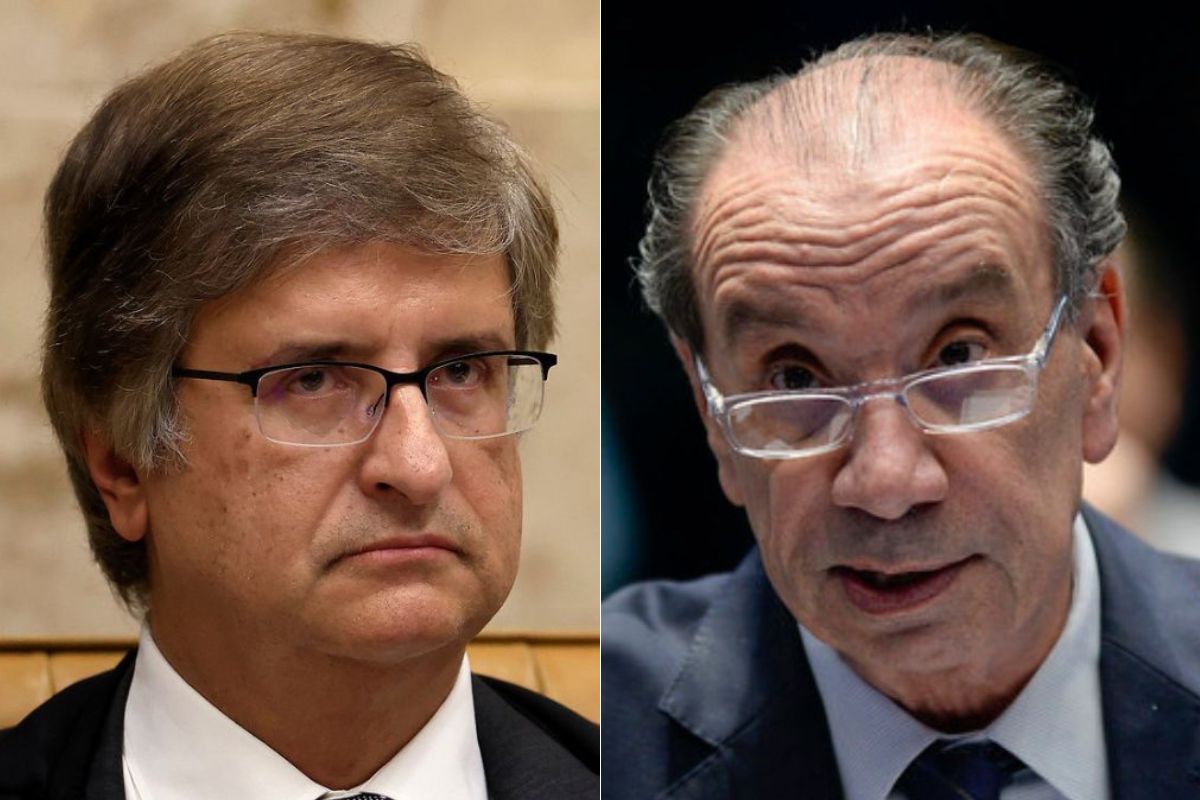 Paulo Gonet e Aloysio Nunes
