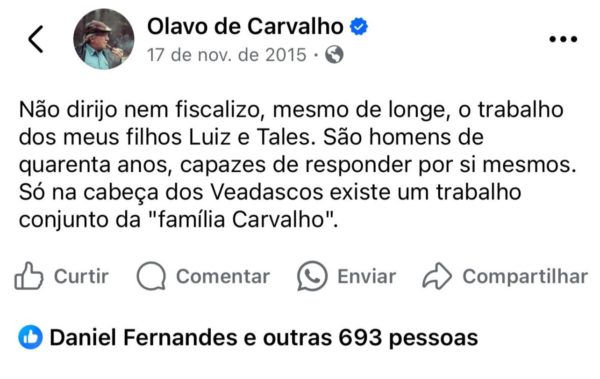 print olavo de carvalho icls